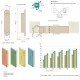 ΚΡΥΦΟΣ ΜΕΝΤΕΣΕΣ ΠΟΡΤΑΣ - ΧΤΕΝΙ 3D 134x24 / ΝΙΚΕΛ